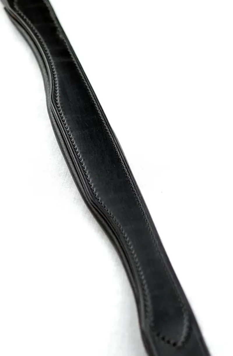 Classic Comfort Style Padded Shaped Headpiece Black 3/4